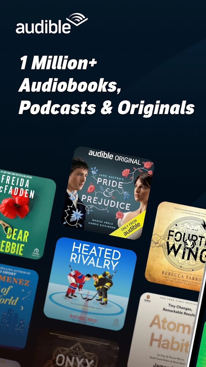 Audible APK ana ekran görüntüsü