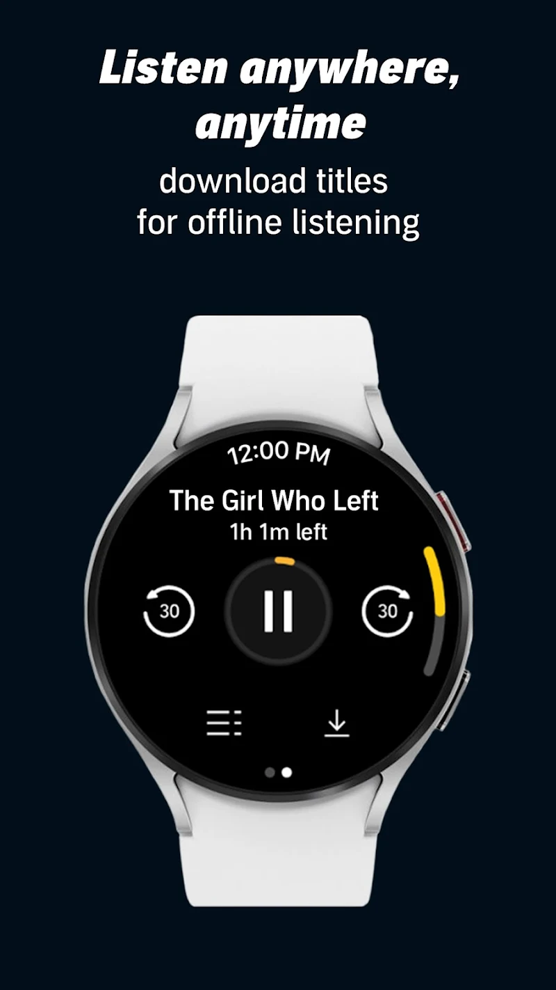 Audible zamanlayıcı ayarları