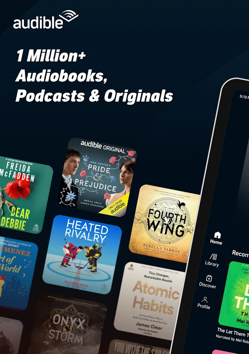 Audible uygulama güncelleme bildirimi