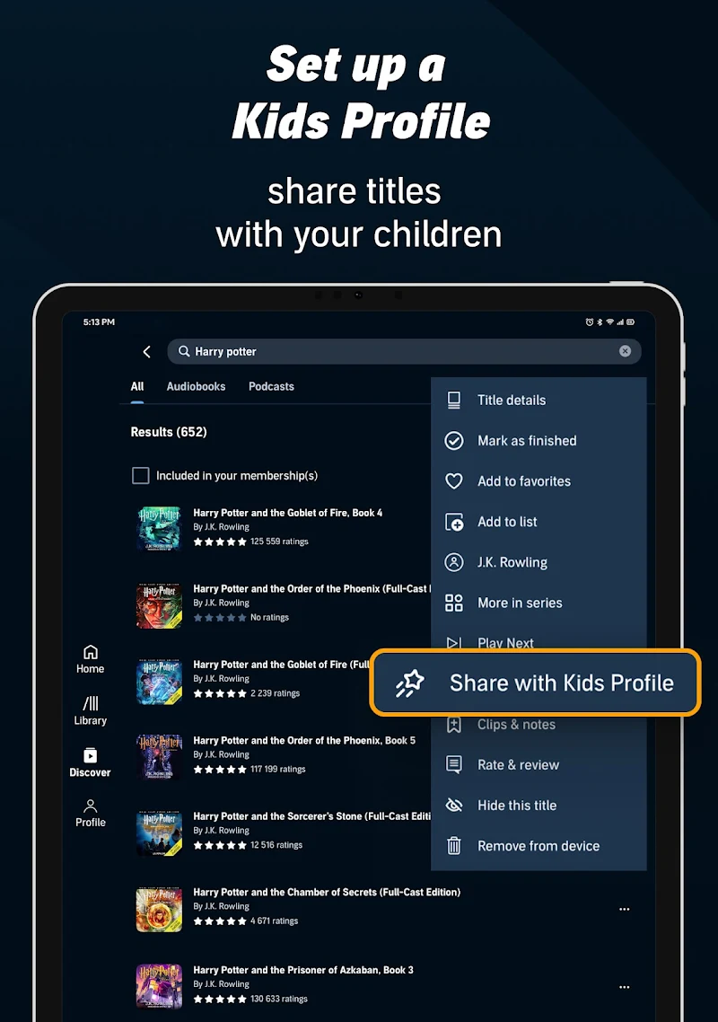 Audible premium içerik listesi