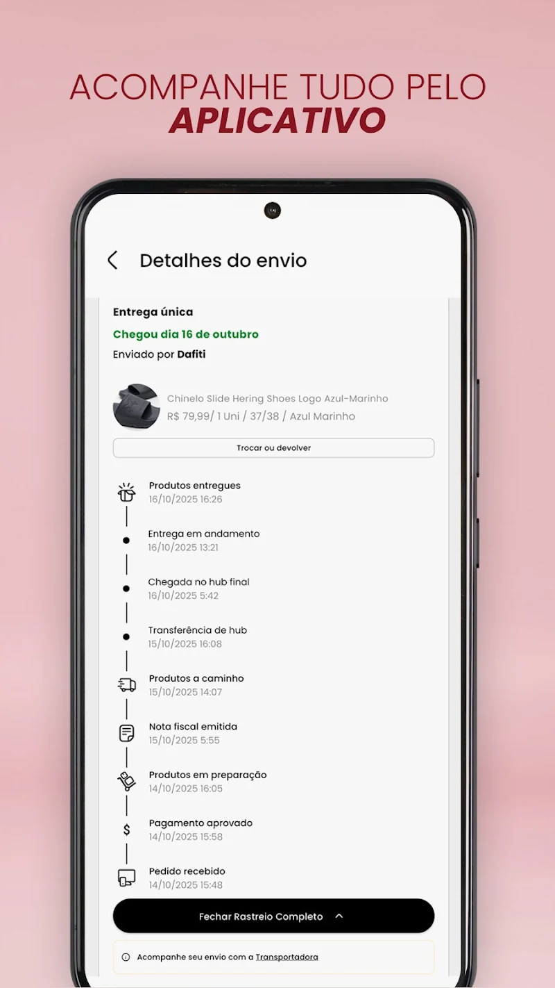 Dafiti: Presenteie sua Mãe ürün listeleme ekranı
