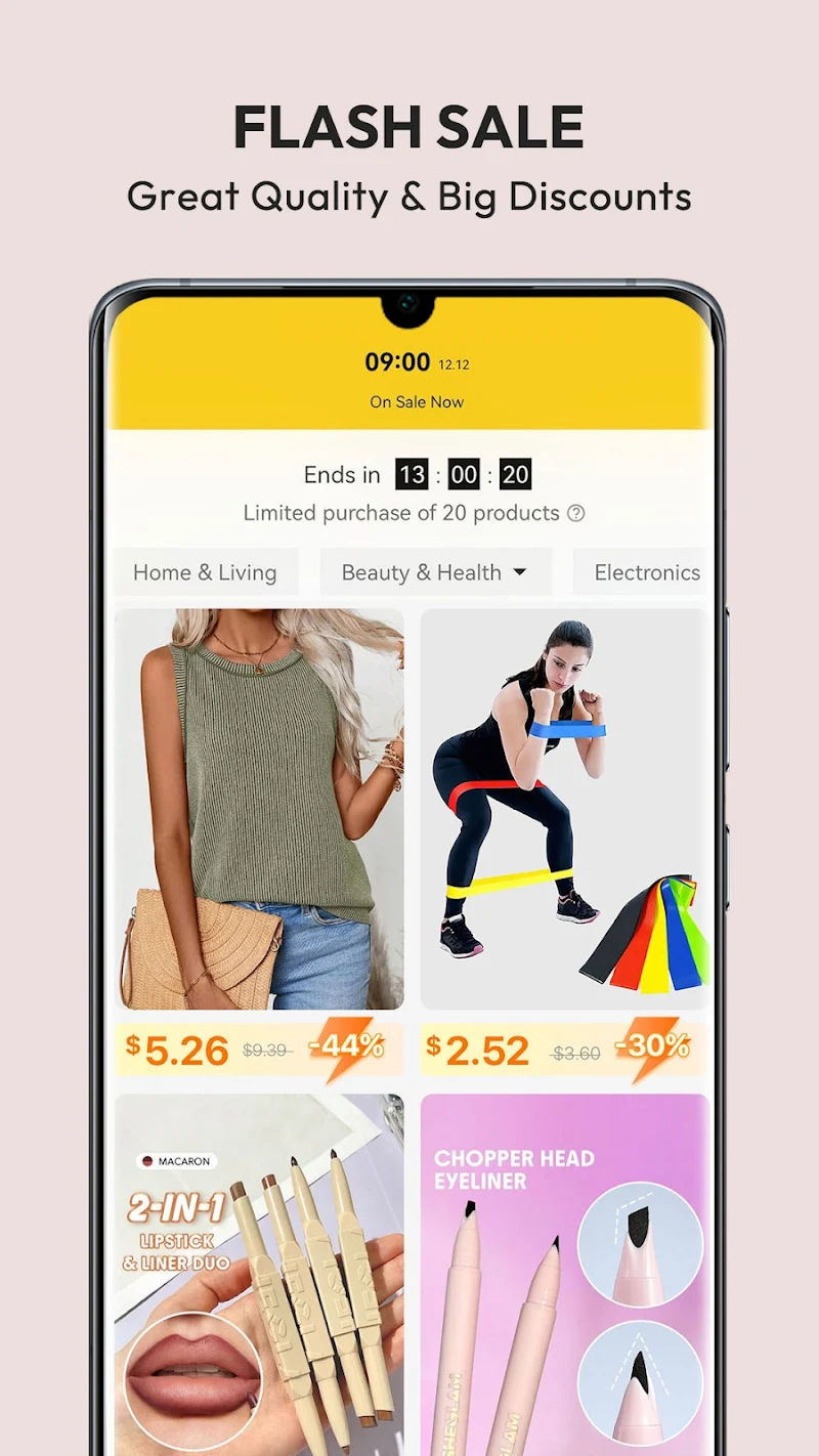 SHEIN-Shopping Online ödeme seçenekleri ekranı