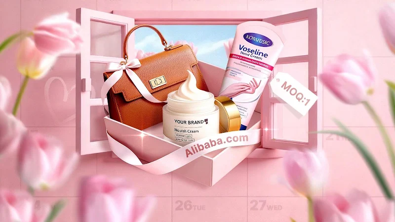 Alibaba.com - B2B pazar yeri güncelleme bildirim ekranı