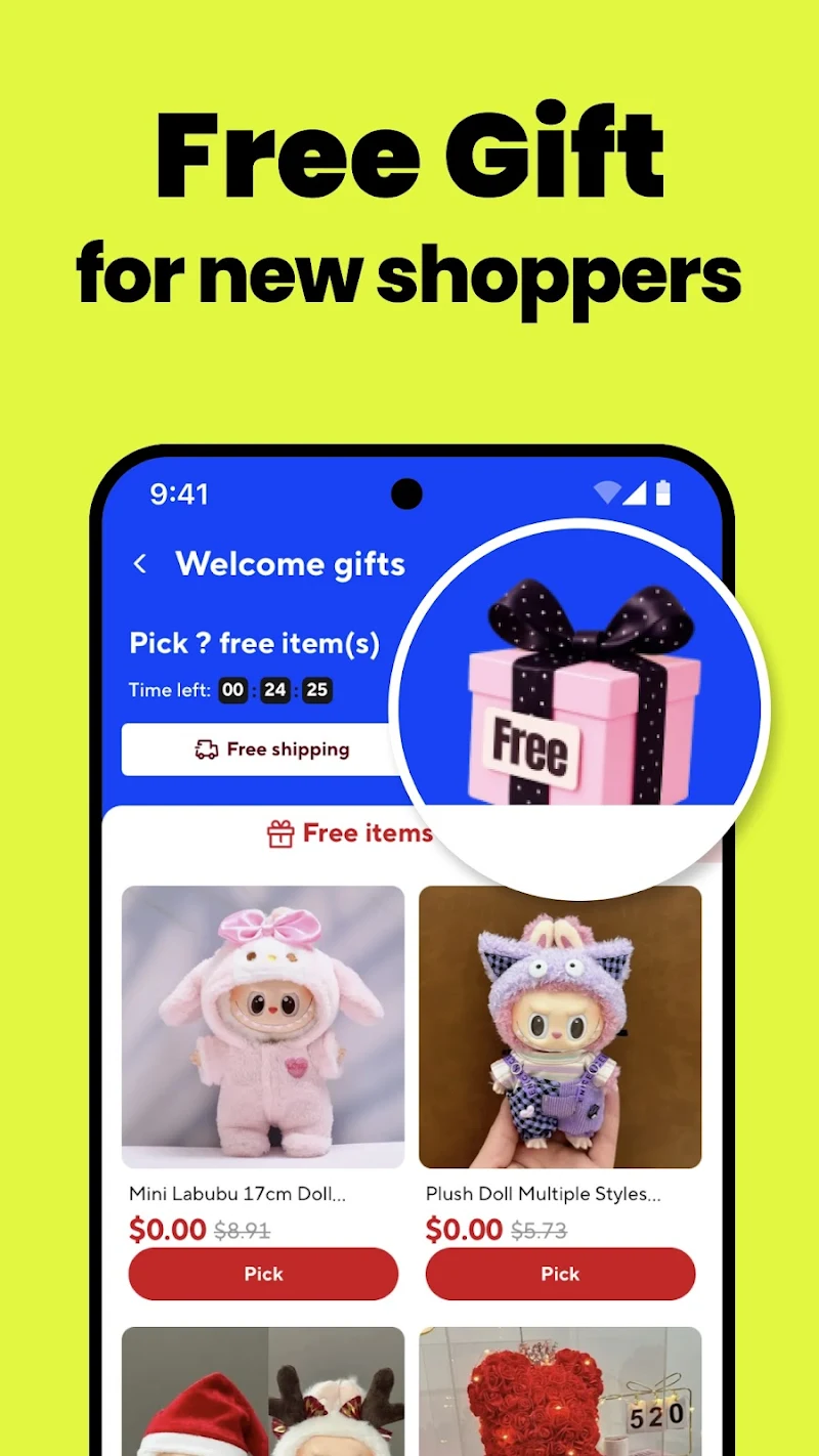 AliExpress - Shopping App uygulama ana menüsü