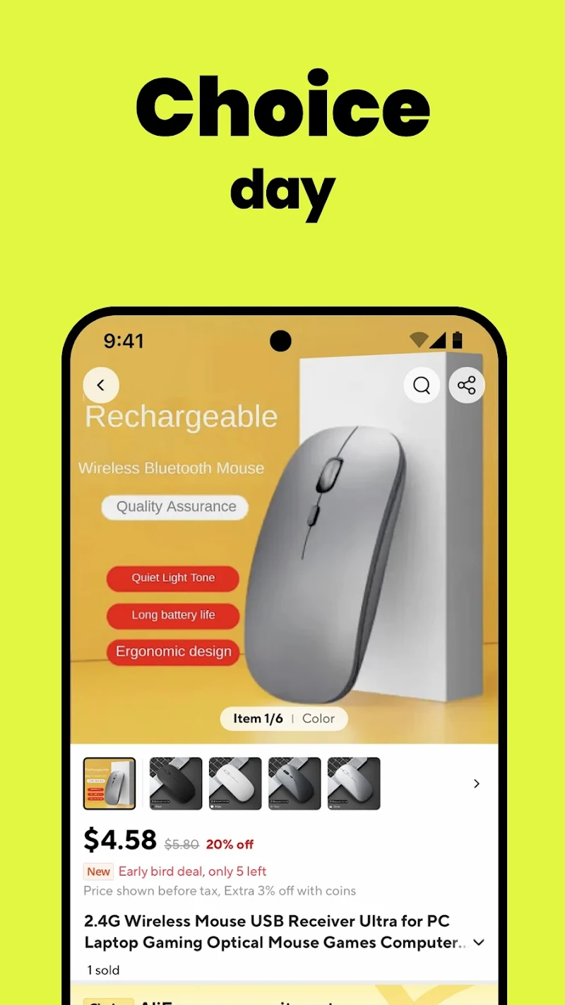 AliExpress - Shopping App sipariş takip ekranı