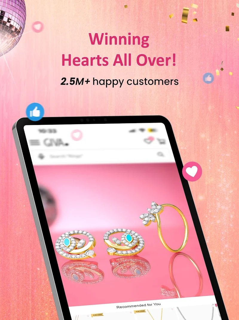 GIVA: Silver & Gold Jewellery kişiselleştirme seçenekleri