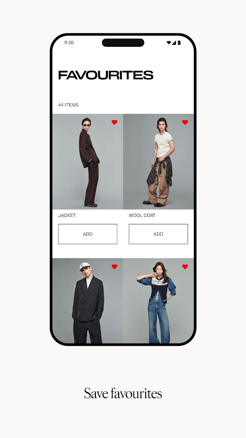 H&M anlık bildirim ayarları ekranı