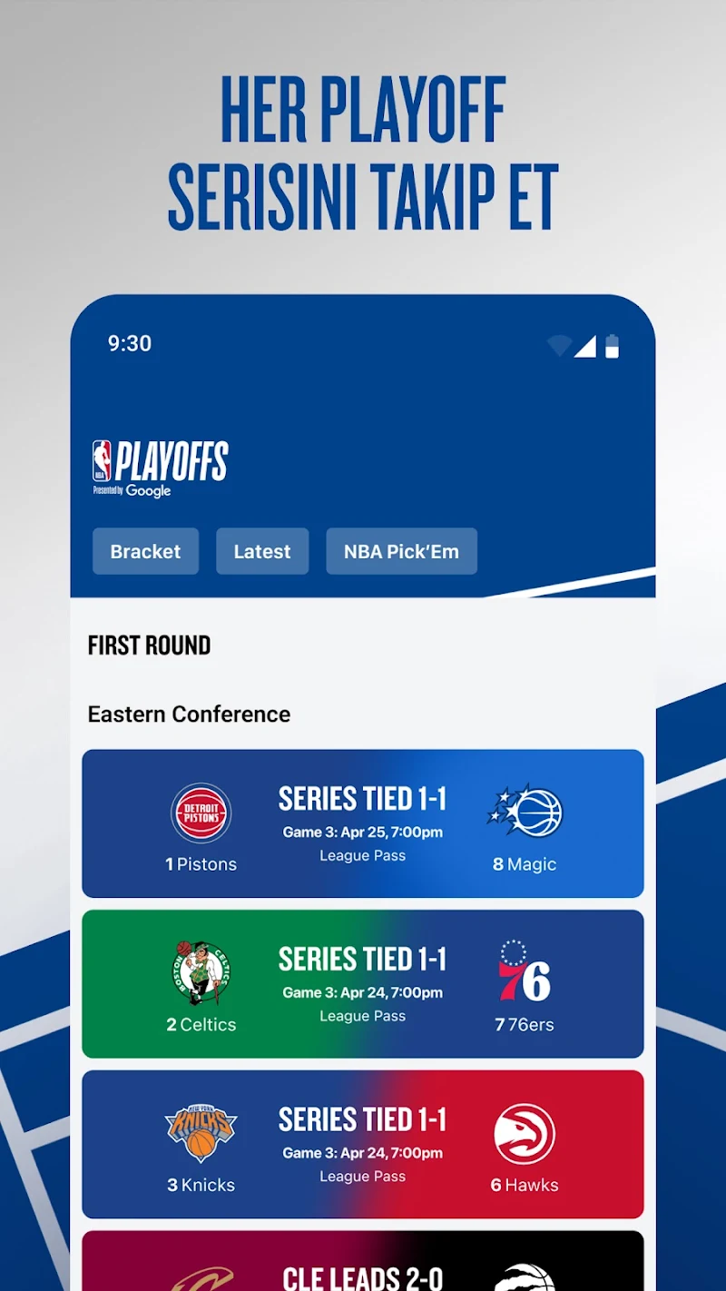 NBA: Canlı Maç ve Skorlar maç özetleri görüntüsü