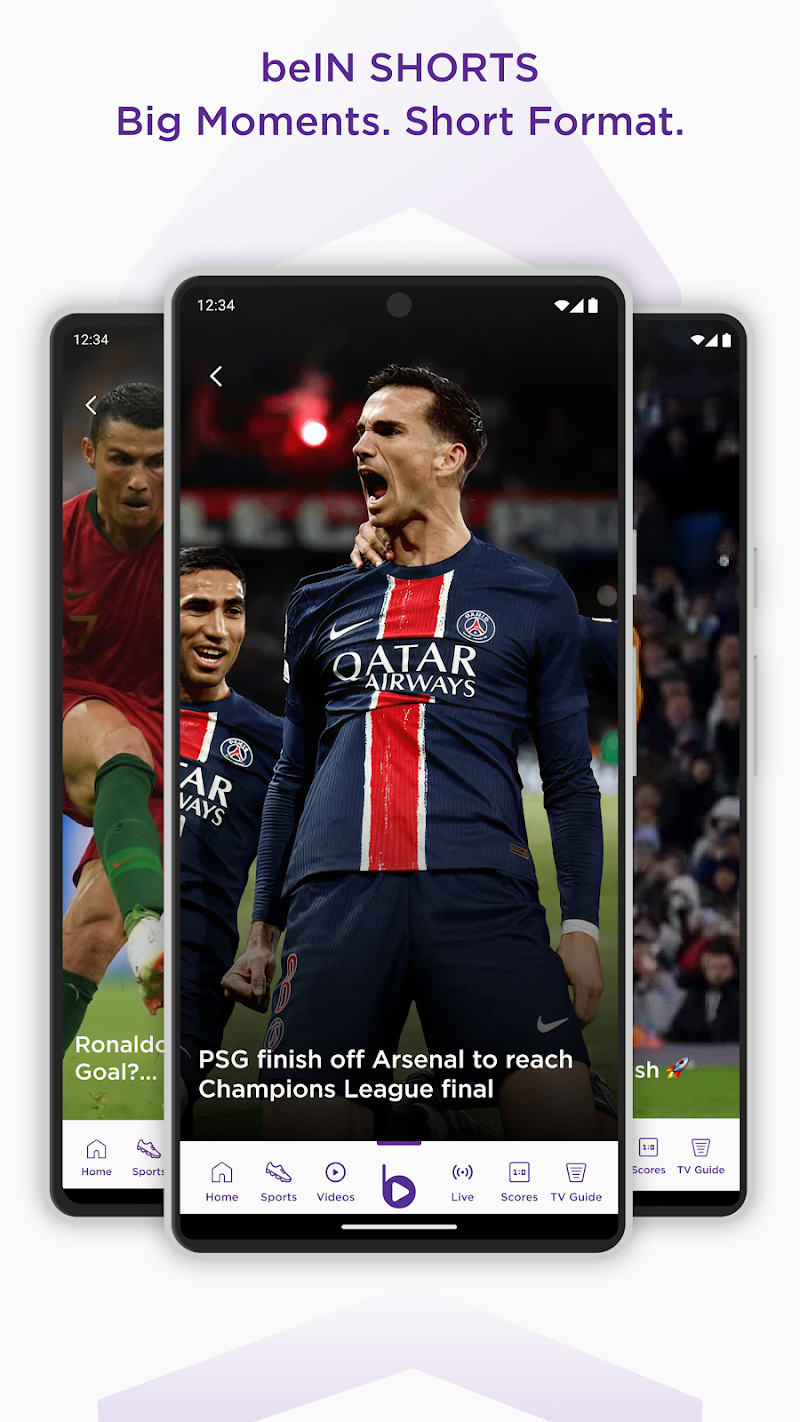 beIN SPORTS kişiselleştirme seçenekleri