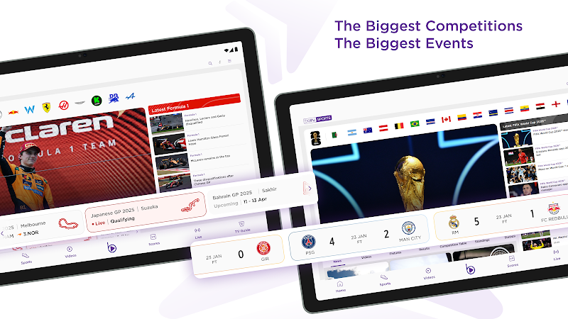 beIN SPORTS son sürüm güncelleme bildirimi