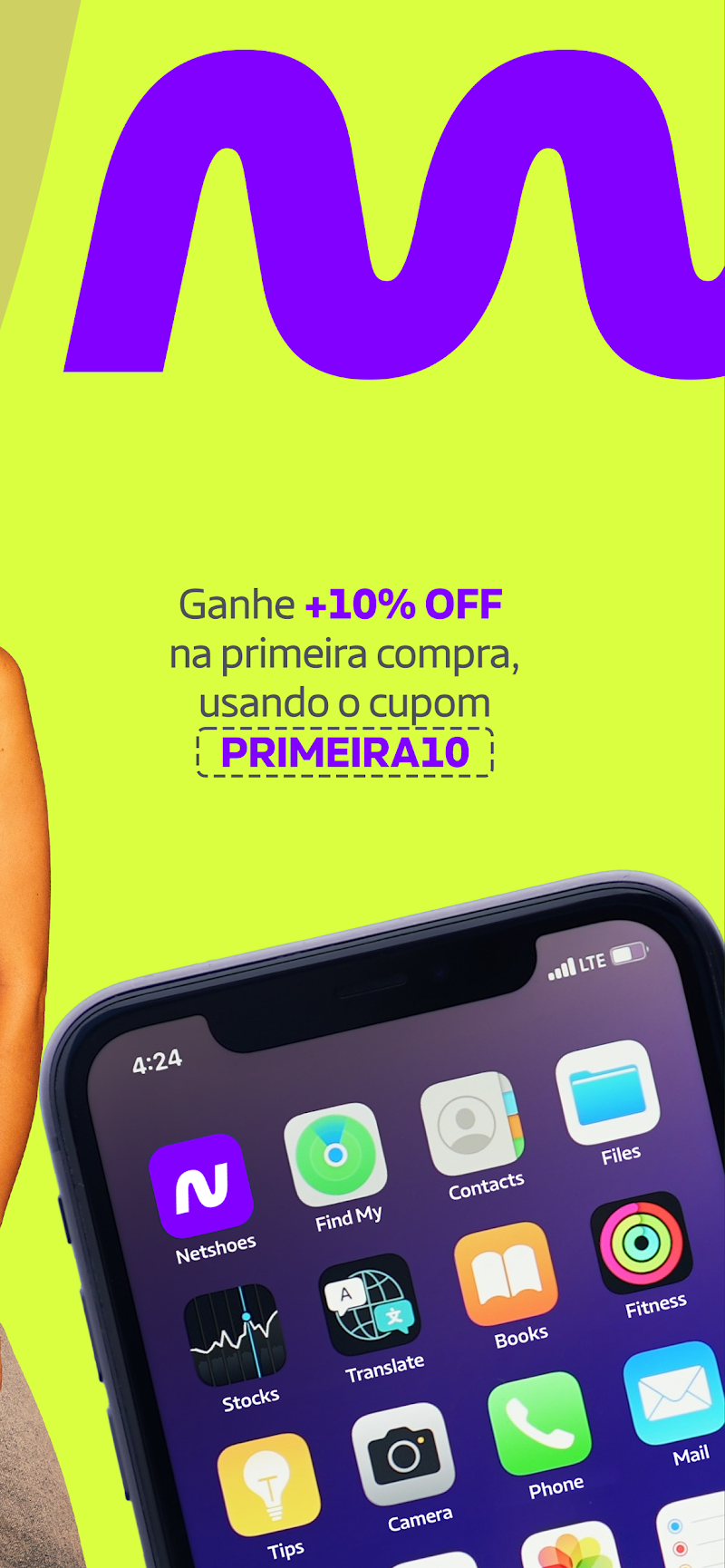 Netshoes: loja de esportes! ürün kategorileri menüsü