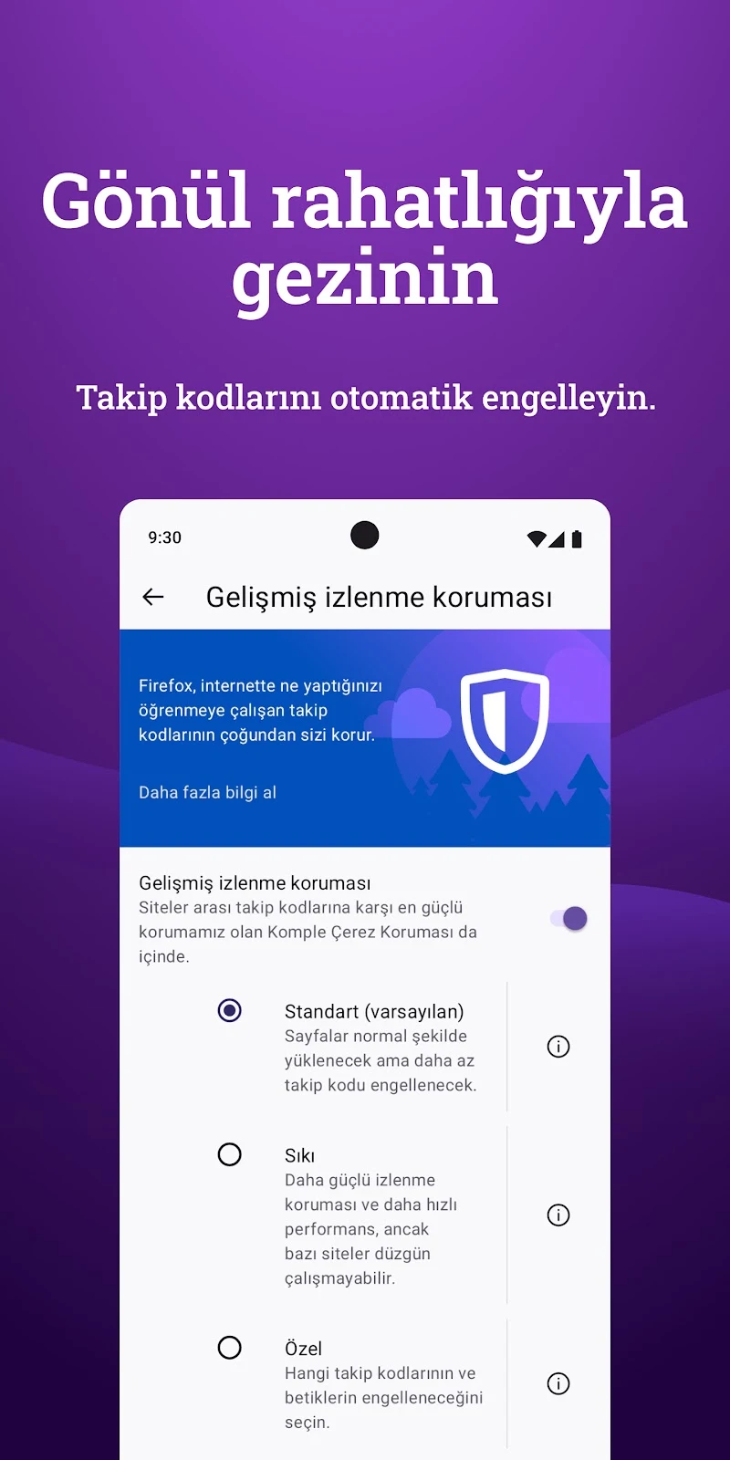 Firefox Hızlı ve Özel Tarayıcı parola yöneticisi ekranı