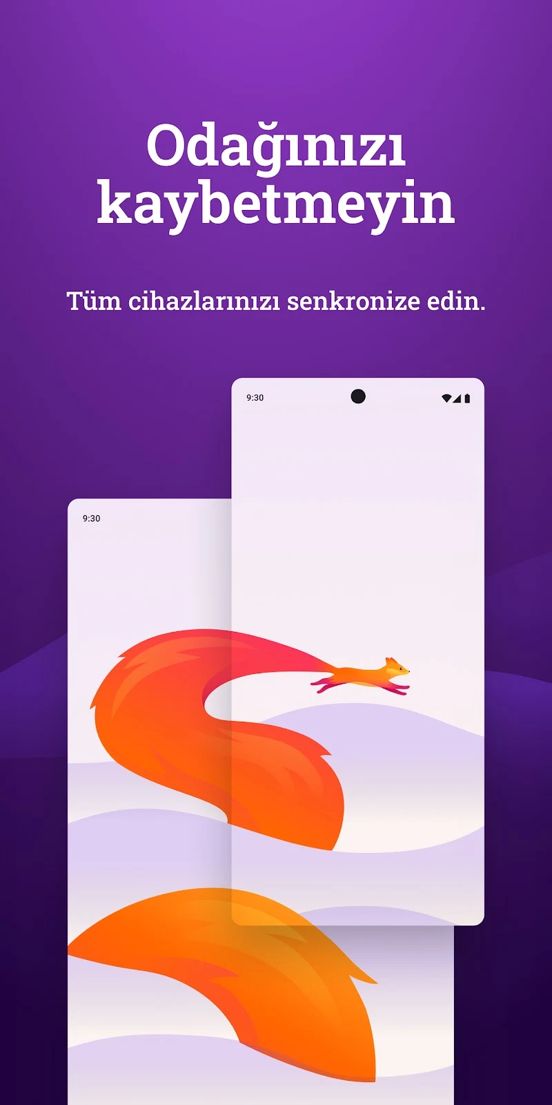 Firefox Hızlı ve Özel Tarayıcı okuyucu modu örneği