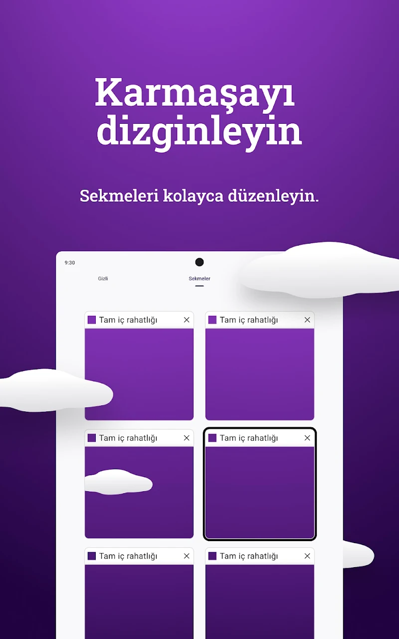 Firefox Hızlı ve Özel Tarayıcı indirme sayfası ekran görüntüsü
