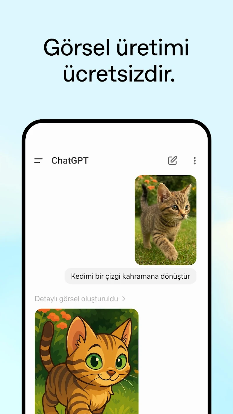 ChatGPT APK ana ekran görüntüsü