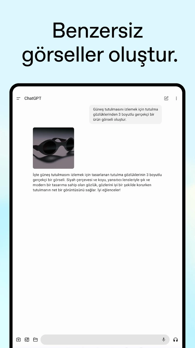 ChatGPT ücretsiz indir butonu