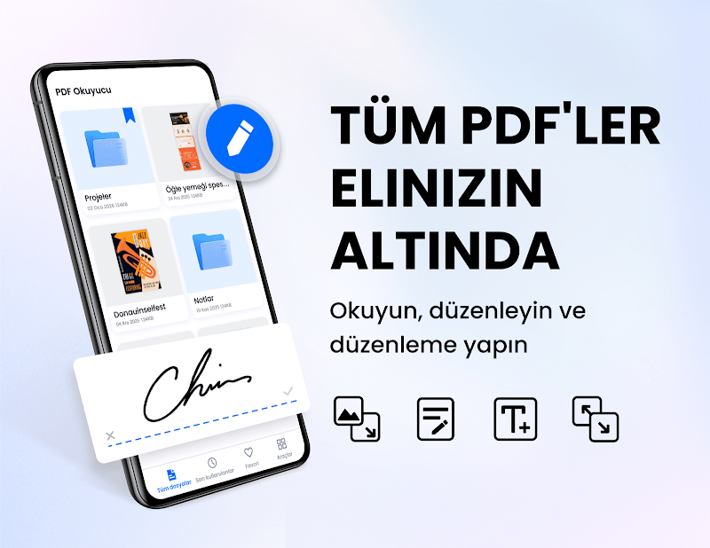 PDF Okuyucu: PDF Görüntüleyici APK ana ekran görüntüsü