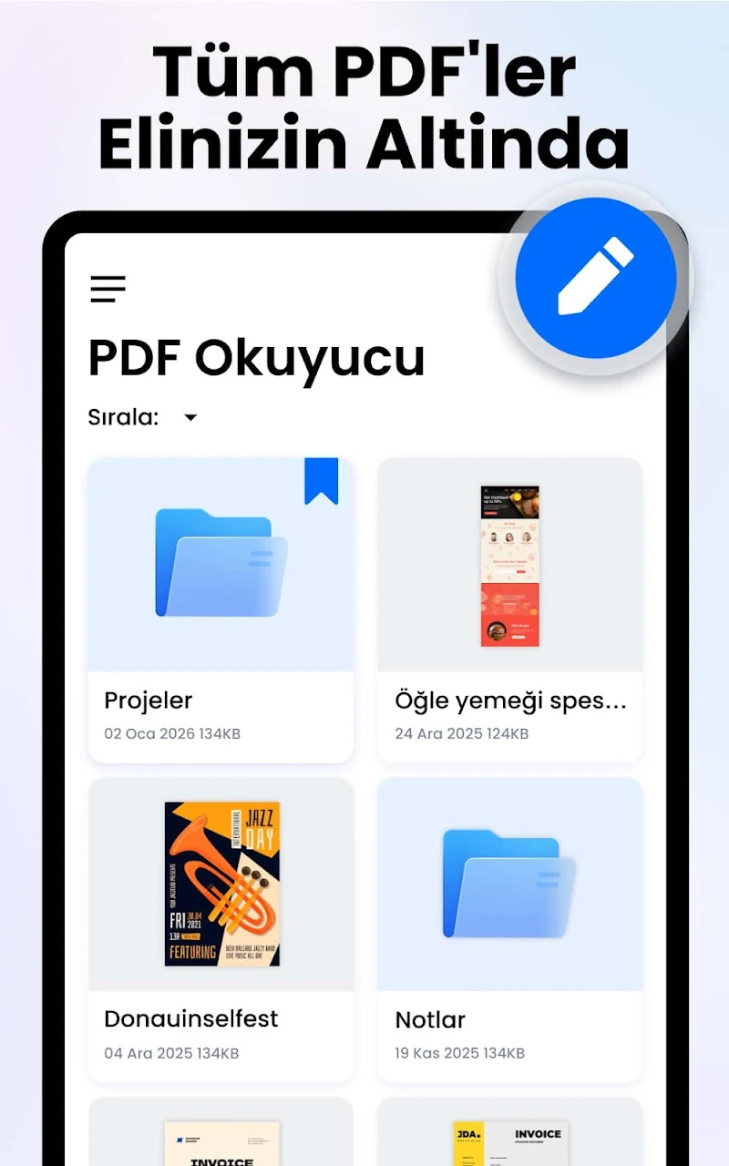 PDF Okuyucu: PDF Görüntüleyici sayfa yakınlaştırma özelliği