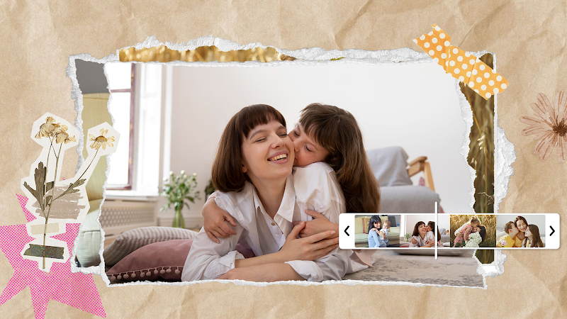 YouCut - Video Düzenleyici zaman çizelgesi düzenleme paneli