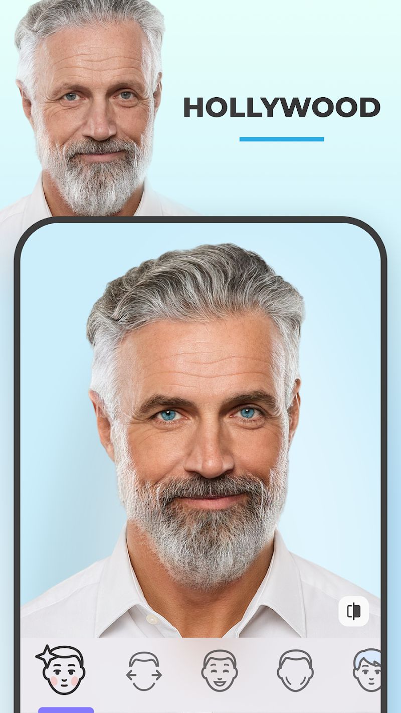 FaceApp: Yüz Editörü uygulama ayarları ekranı