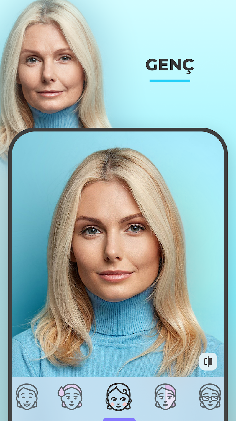 FaceApp: Yüz Editörü Android sürüm indirme sayfası