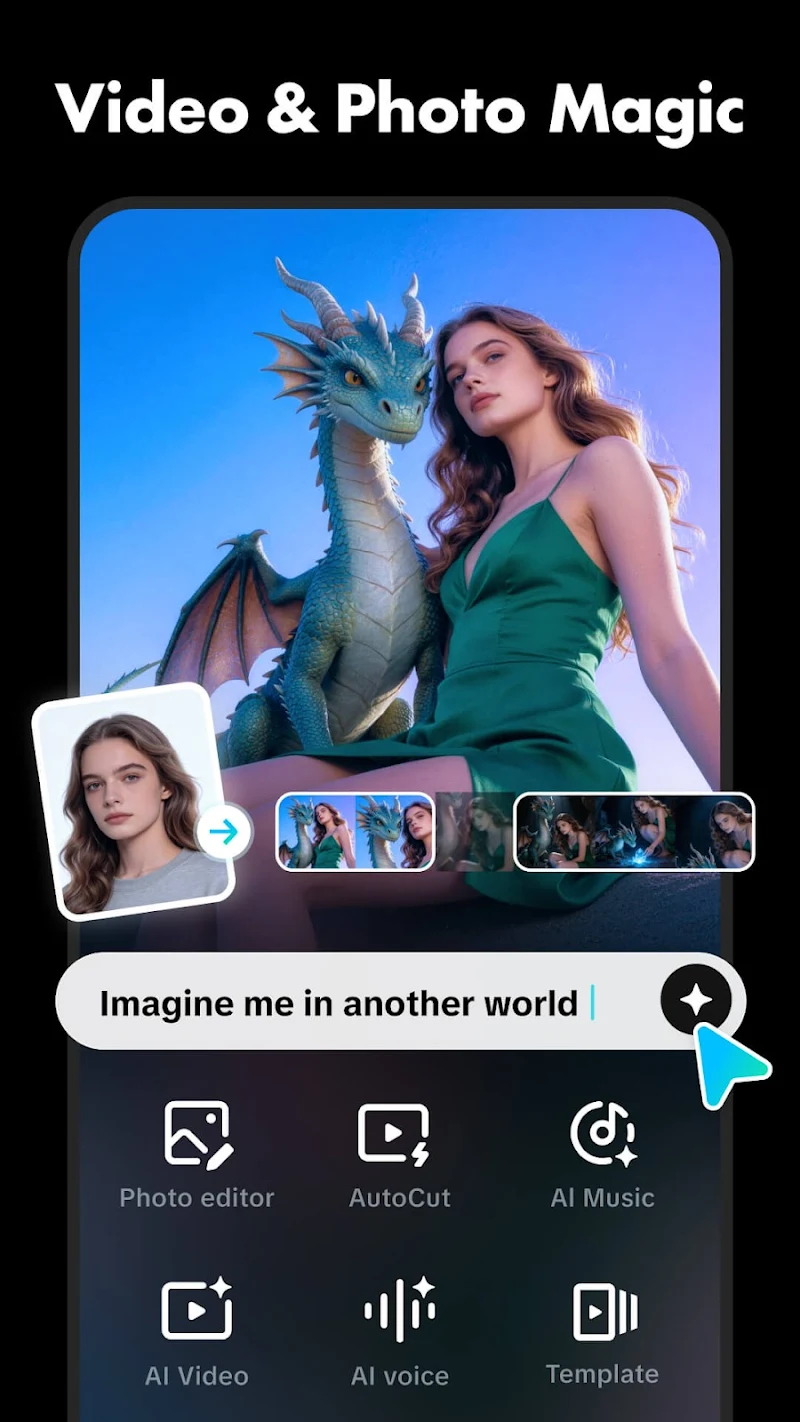 CapCut: Photo & Video Editor APK ana ekran görüntüsü