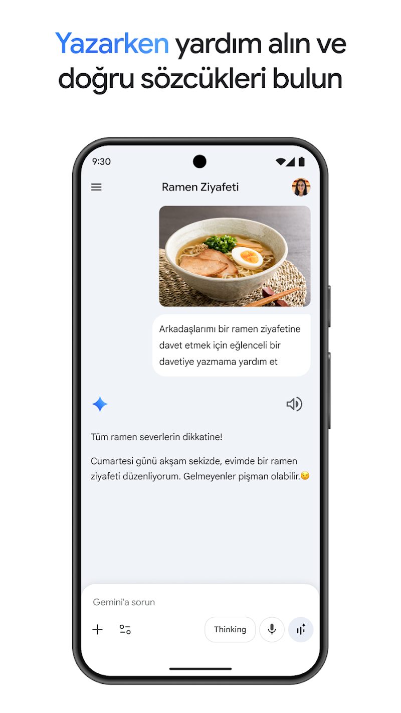 Google Gemini Canvas ile prototip oluşturma