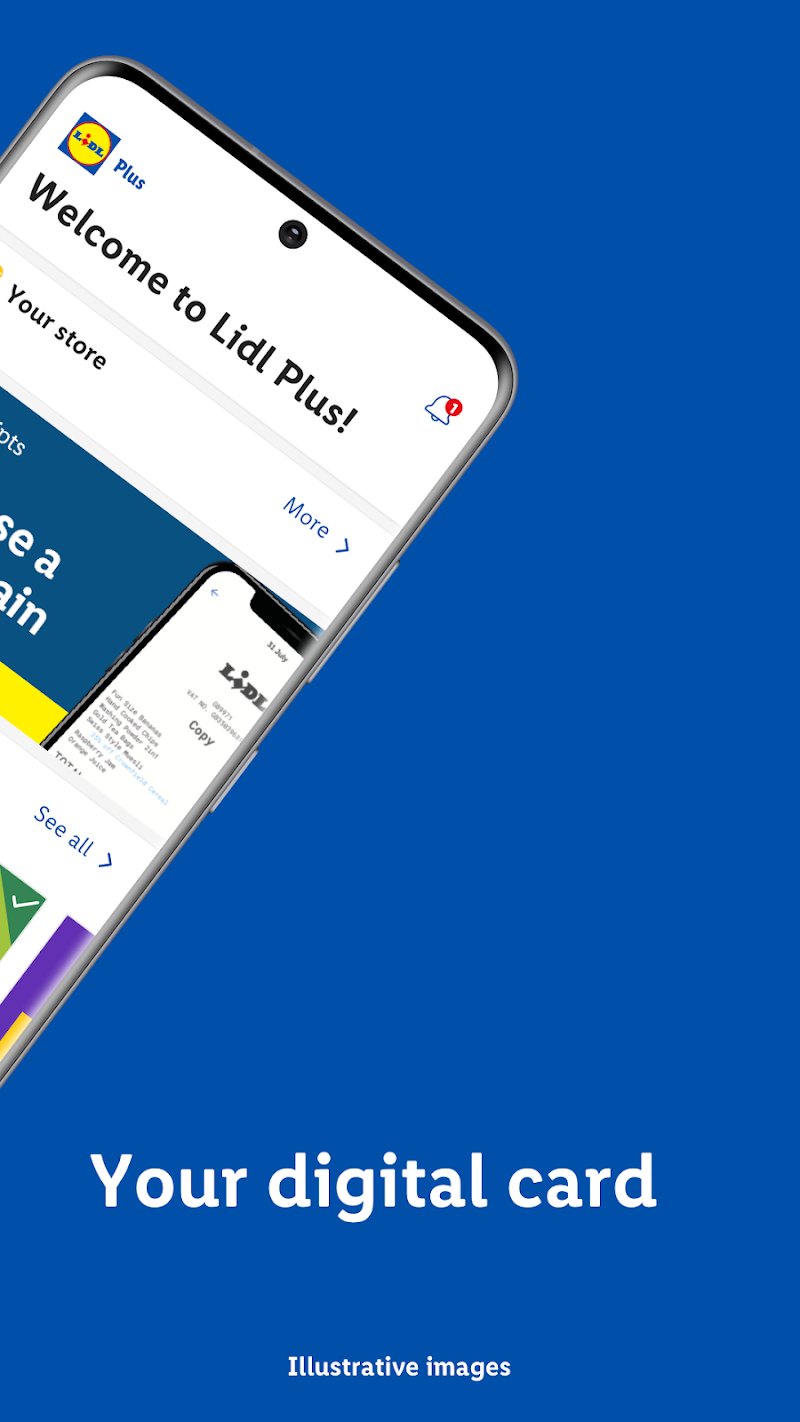 Lidl Plus uygulama kuponlar ekranı