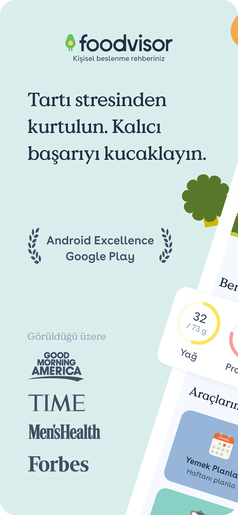 Foodvisor - Kalori Sayacı APK ana ekran görüntüsü