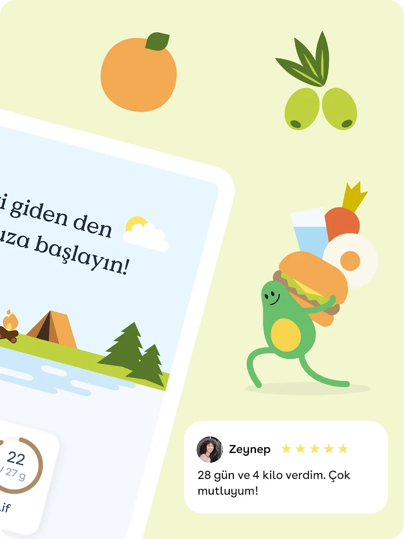 Foodvisor - Kalori Sayacı barkod tarama özelliği