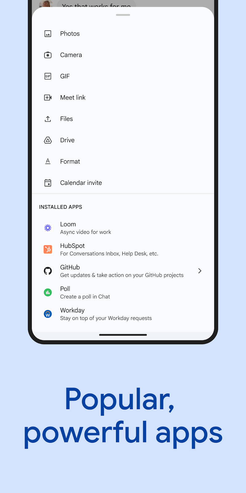 Google Chat ücretsiz indir indirme sayfası