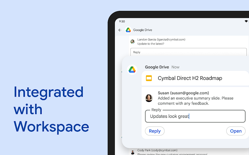 Google Chat güvenlik ve gizlilik ayarları
