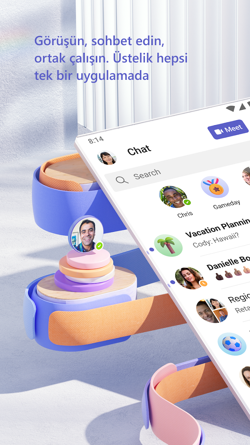 Microsoft Teams APK ana ekran görüntüsü