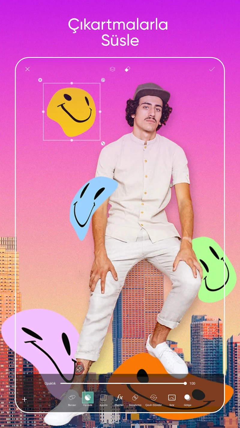 Picsart Foto ve Video Editörü müzikli video düzenleme