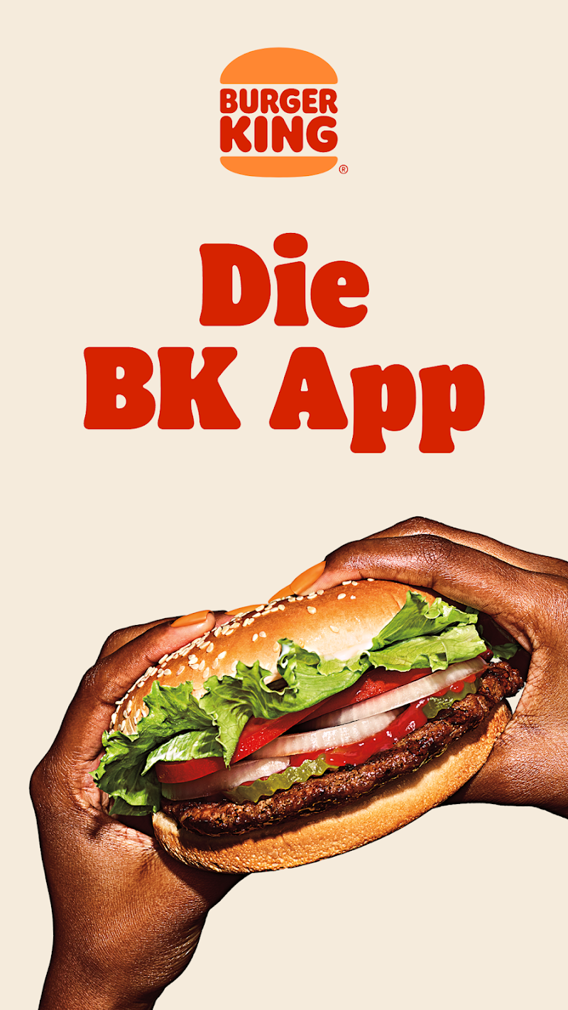 Burger King Deutschland APK ana ekran görüntüsü