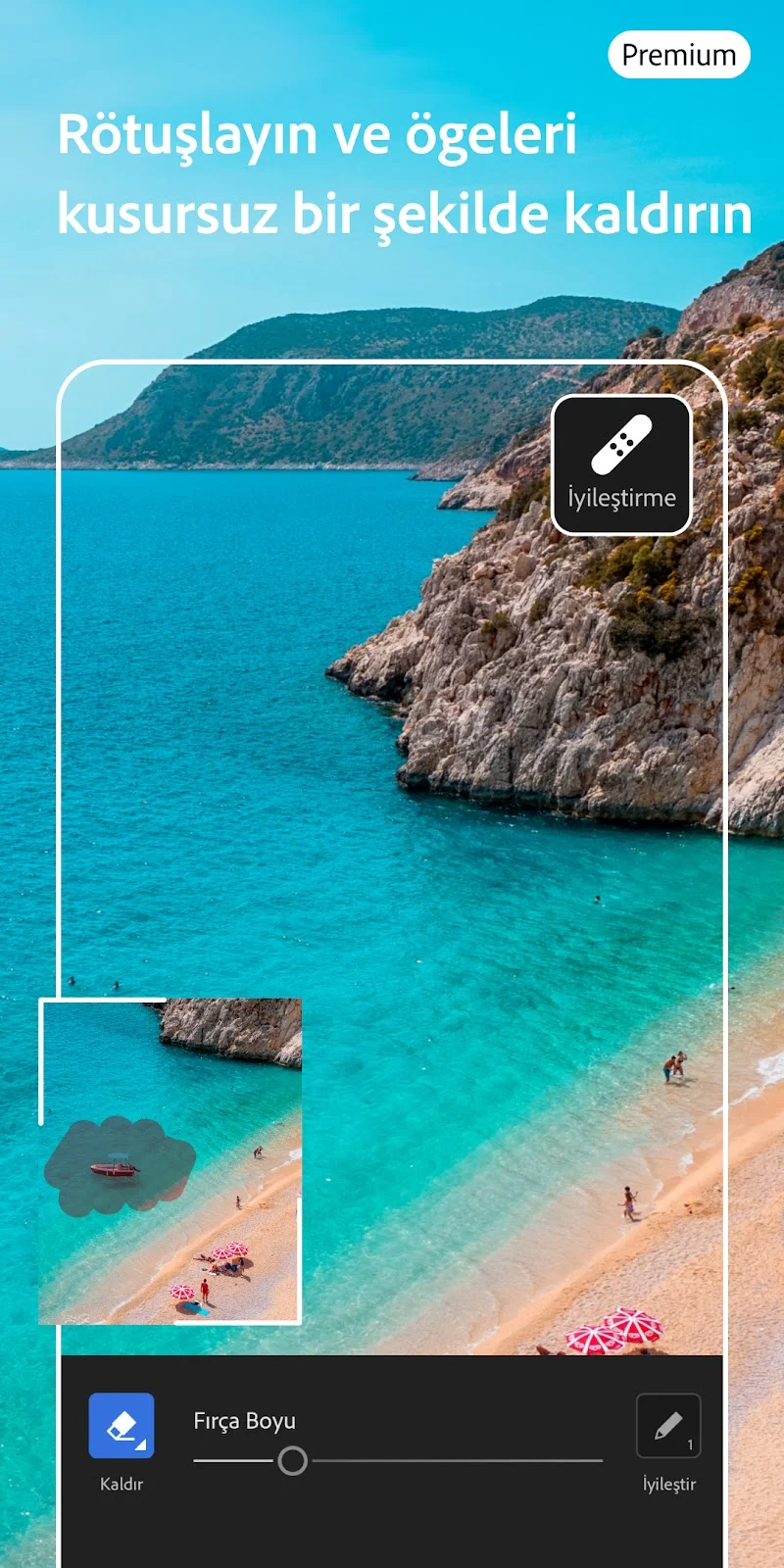 Lightroom Fotoğraf Düzenleyici fotoğraf kırpma aracı