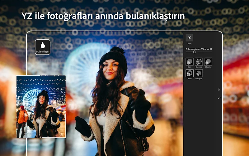 Lightroom Fotoğraf Düzenleyici kullanıcı profil ekranı