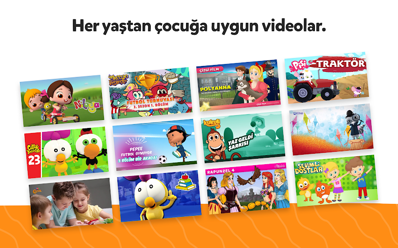 YouTube Kids ekran süresi ayarları