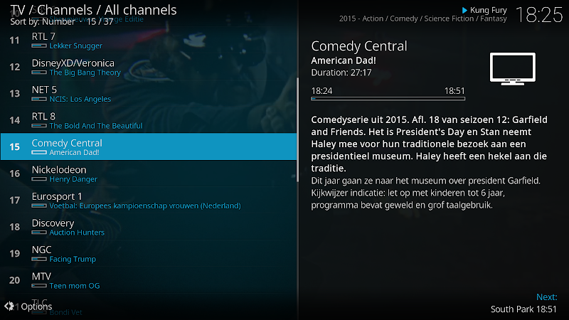 Kodi son sürüm güncelleme bildirimi