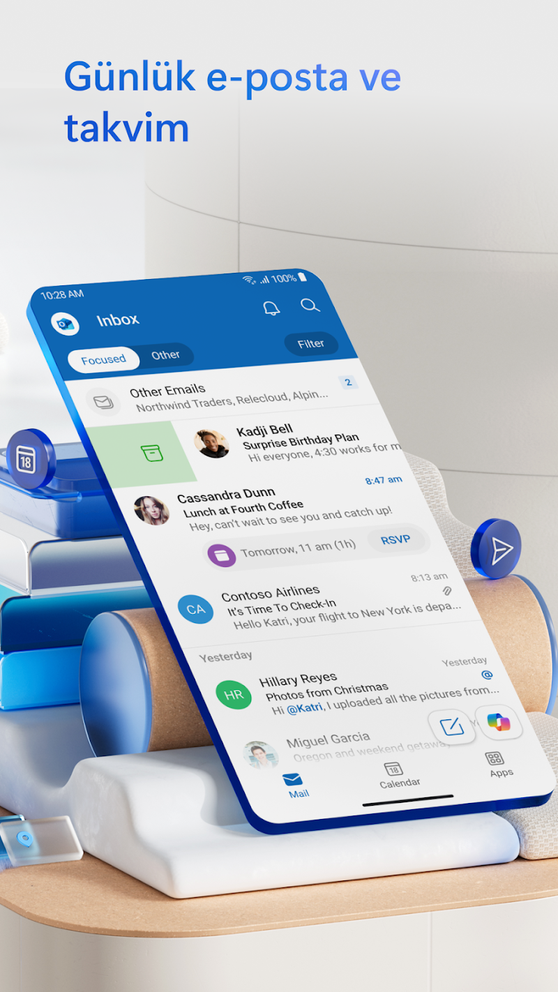 Microsoft Outlook APK ana ekran görüntüsü