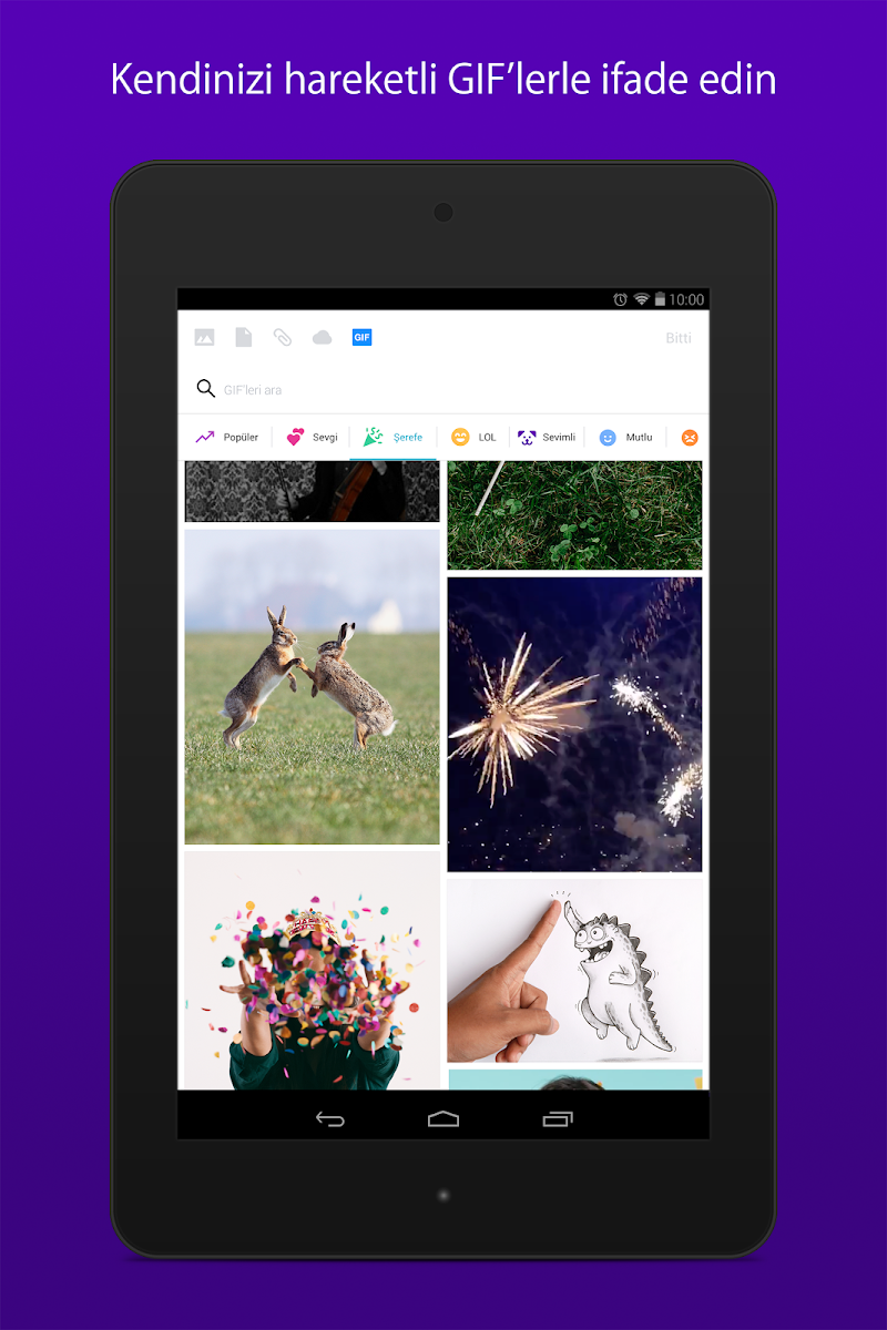 Yahoo Mail – Organize Kalın! uygulama bildirim ayarları