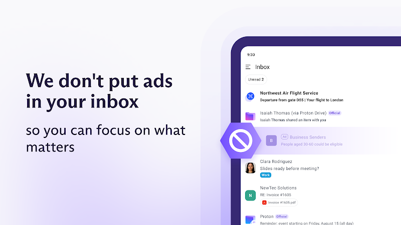 Proton Mail: Şifreli E-posta ücretsiz indir butonu