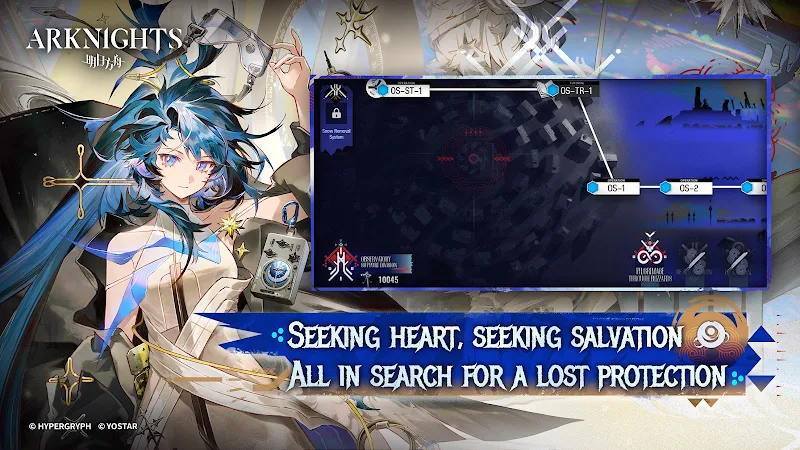 Arknights anime tarzı karakter grafikleri