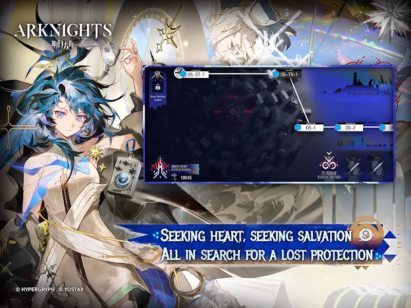 Arknights Android cihazda oynanış görüntüsü