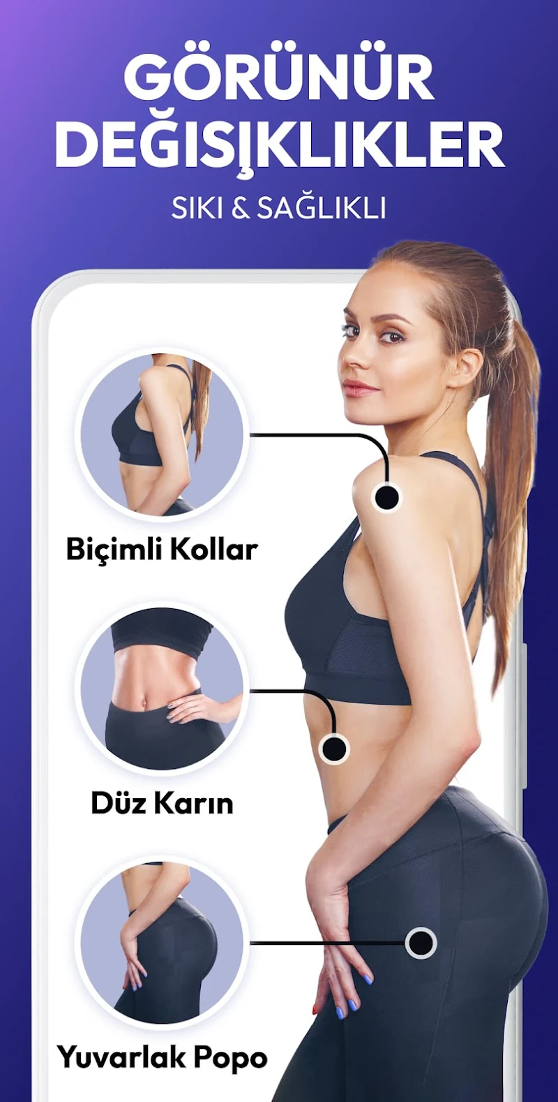 Evde Pilates Egzersizi çekirdek kas egzersizi animasyonu