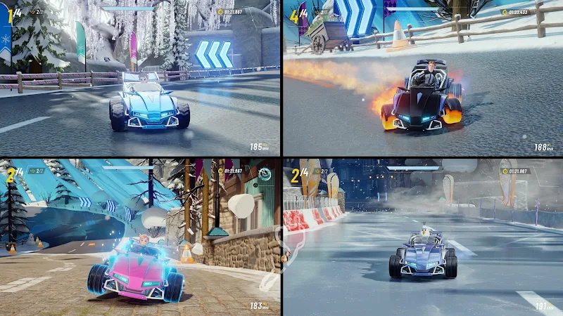 Disney Speedstorm karakter seçimi ekranı
