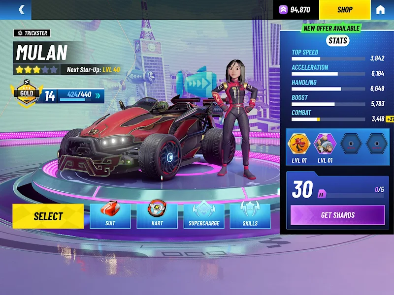 Disney Speedstorm son sürüm güncelleme ekranı
