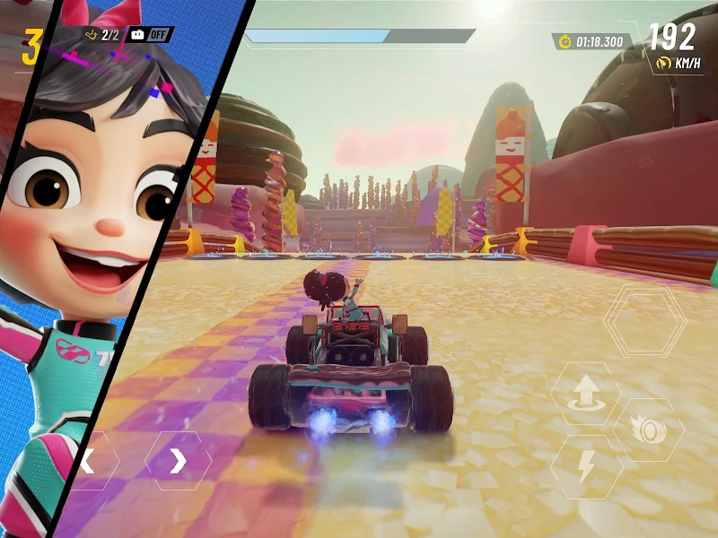 Disney Speedstorm yarış başlangıç ekranı