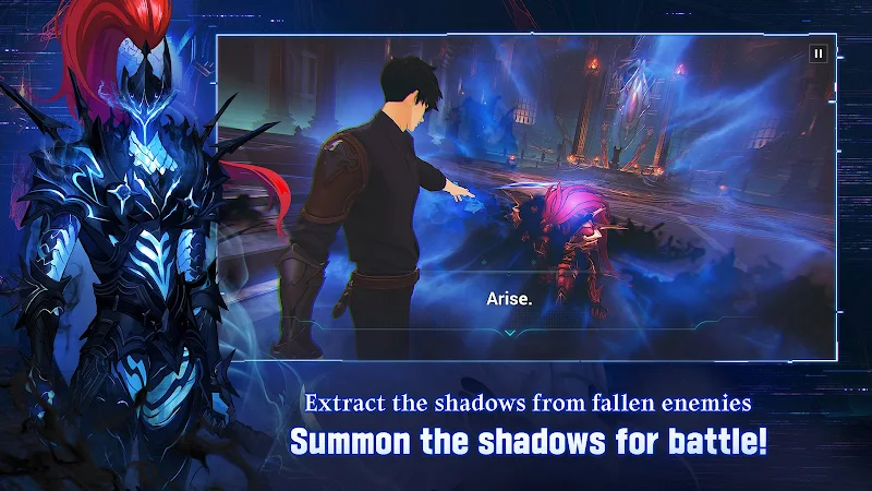 Solo Leveling:Arise karakter seçimi ekranı