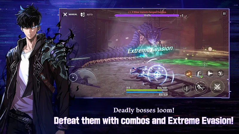 Solo Leveling:Arise strateji planlama arayüzü